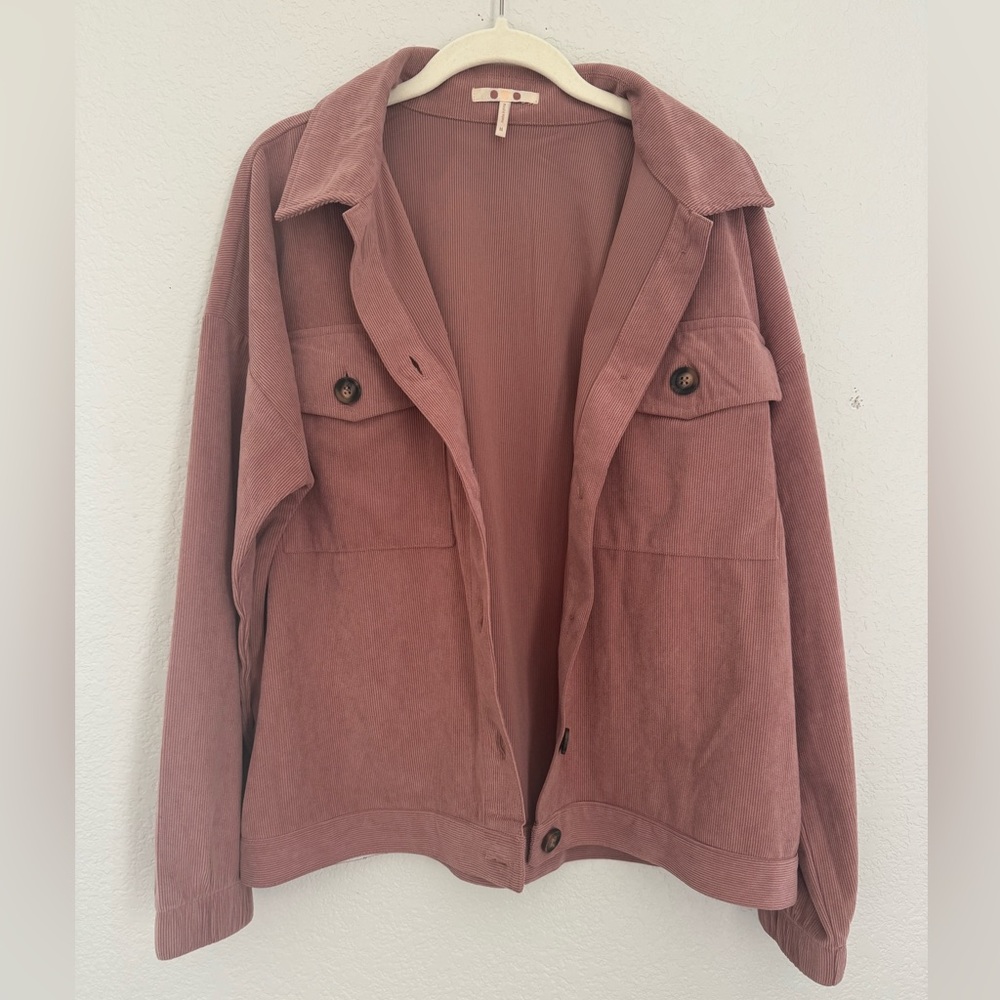 Three Dots Rachel Cropped Jacket - image 2